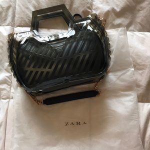 Zara laser cut bag